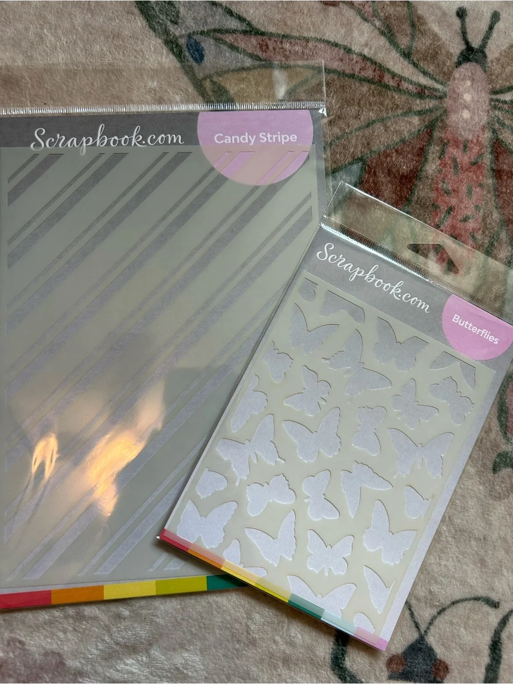 Scrapbook Dies and Stencils Lot